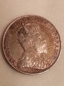 1909-10-Cent-Rainbow-Toned